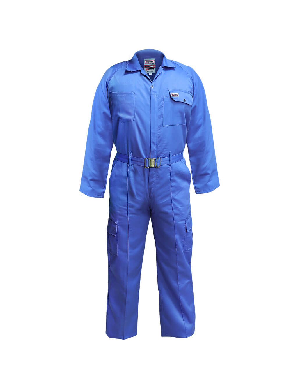 CC04 Poly-Cotton Coverall Lightweight & Functional with Multiple Pockets | Industrial Coveralls UAE Mehfuz