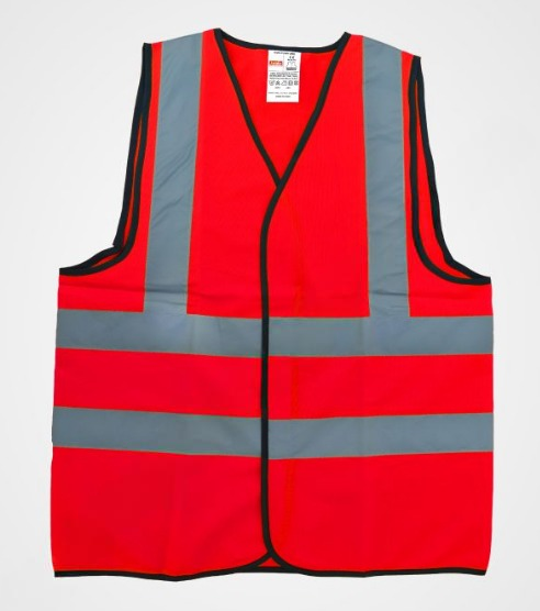 CJ08 High-Visibility Fabric Vest Reflective Safety Gear Mehfuz