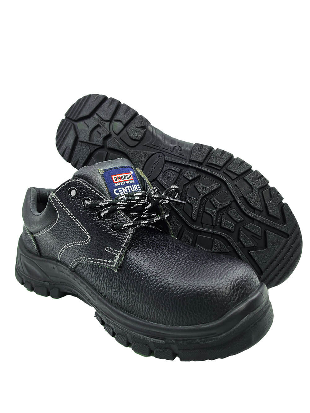 FS19 Centure Executive Safety Shoes Genuine Leather with Steel Toe and Gum PU Outsole | Safety Shoes UAE Mehfuz