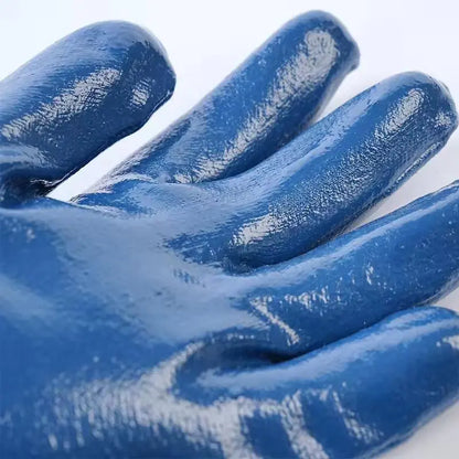 GC01 Solid Nitrile Oil Gloves for Men work construction Petrochemical Transport Workers' Gloves Mehfuz