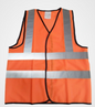 CJ01 Lightweight High Visibility Mesh Work Vest with Reflective Tapes Mehfuz